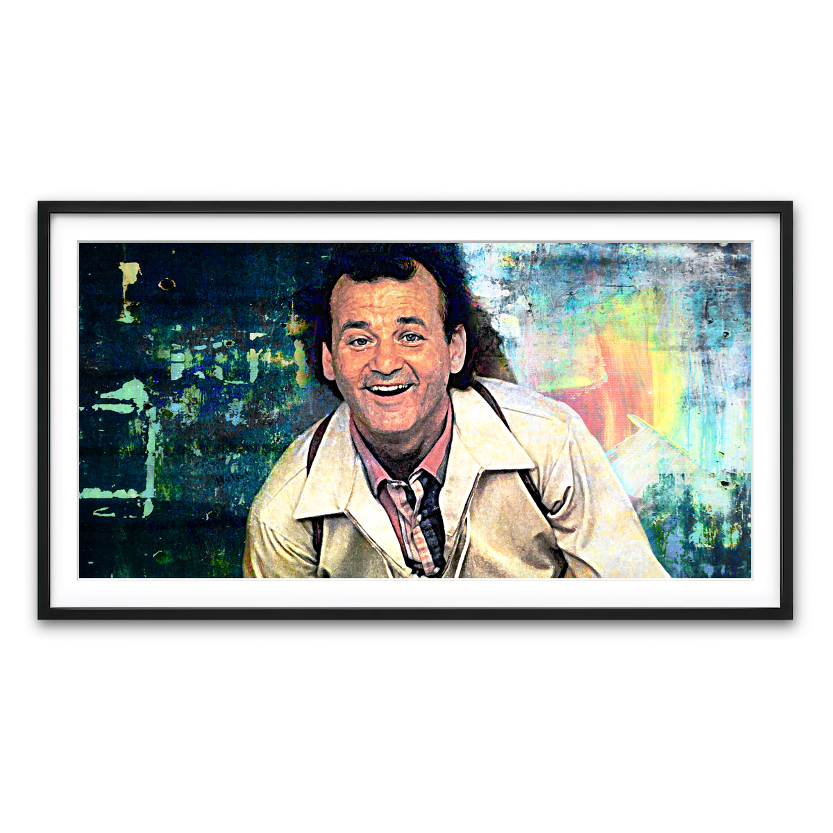 Framed Print 2x1 Black