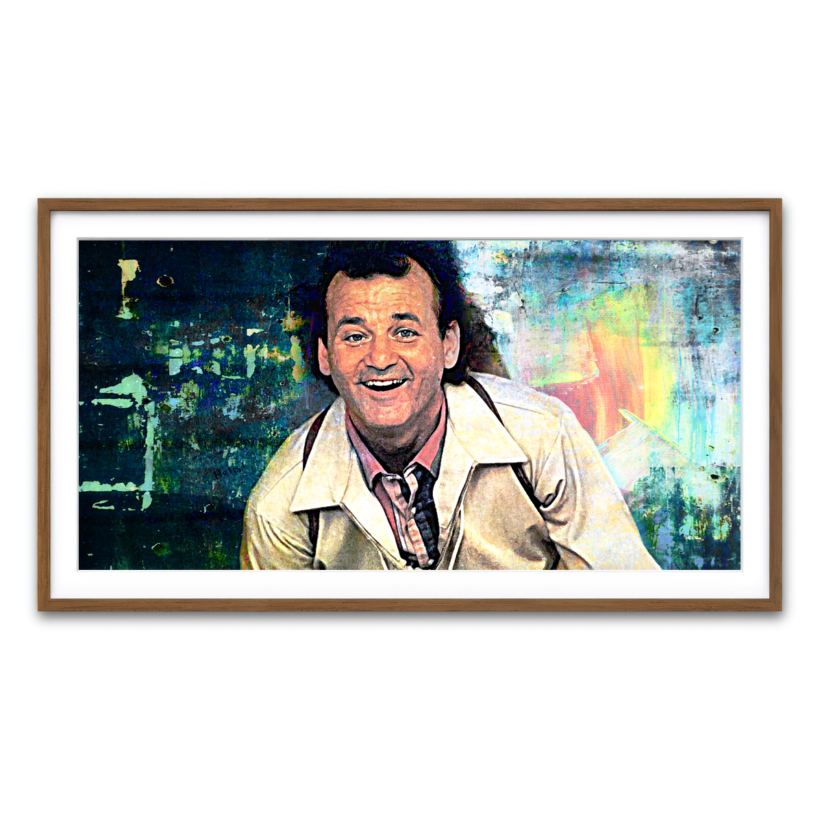 Framed Print 2x1 Walnut