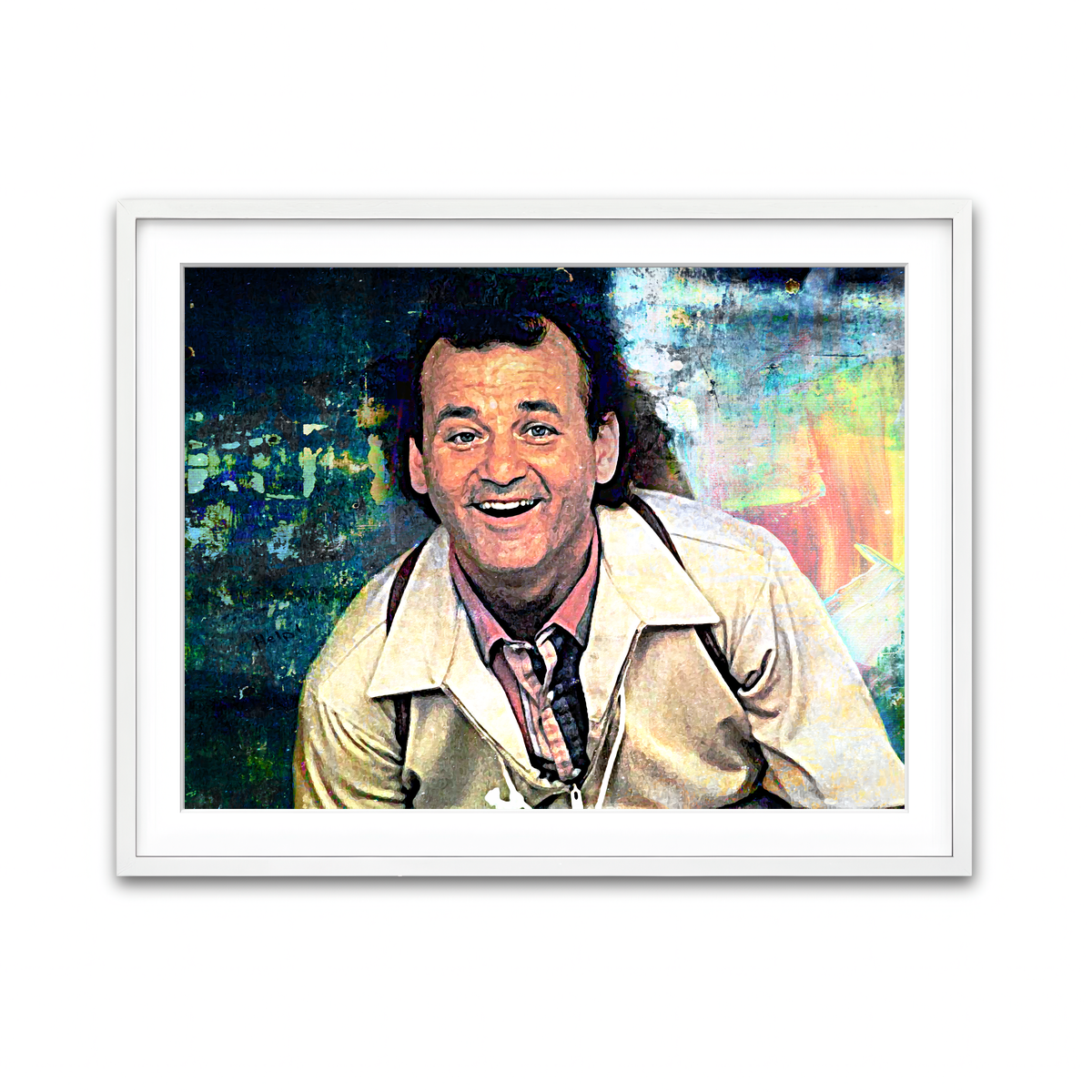 Framed Print 4x3 White