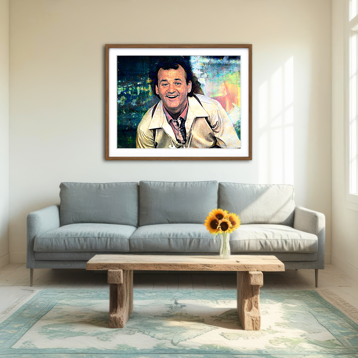 AUTO-MOCKUP ROOM | What About Bob Wall Art