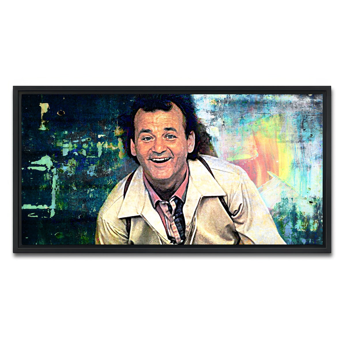 AUTO-MOCKUP WHITE | What About Bob | 1 Piece | Black Framed Canvas | group=2x1