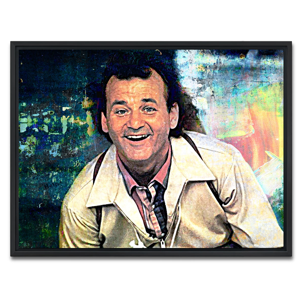 AUTO-MOCKUP WHITE | What About Bob | 1 Piece | Black Framed Canvas | group=4x3