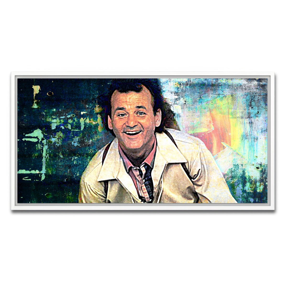 AUTO-MOCKUP WHITE | What About Bob | 1 Piece | White Framed Canvas | group=2x1
