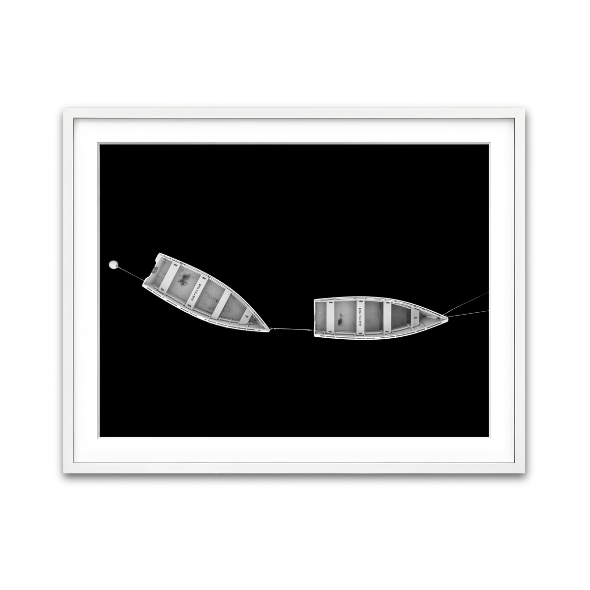 Framed Print 4x3 White