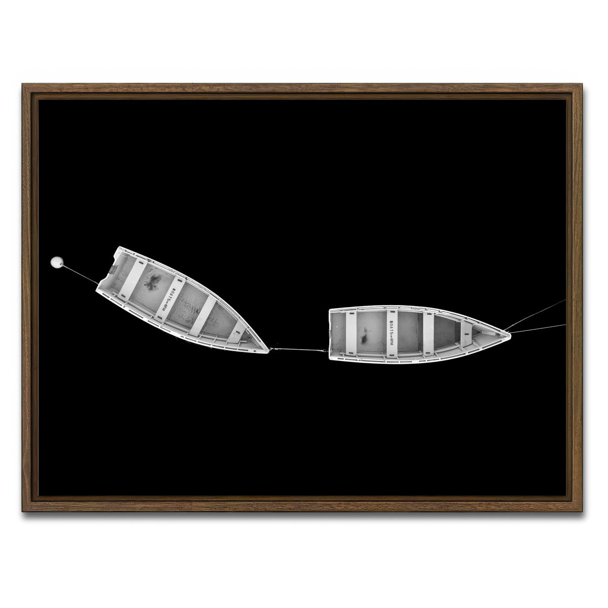 AUTO-MOCKUP WHITE | What Carries Us is Each Other | 1 Piece | Walnut Framed Canvas | group=4x3