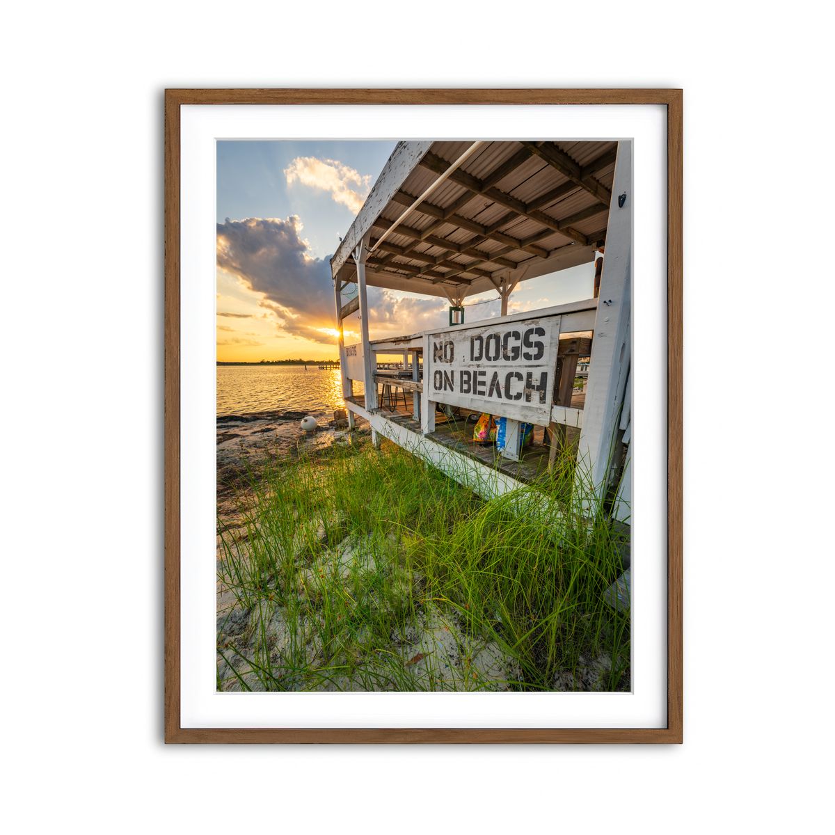 Framed Print 3x4 Walnut