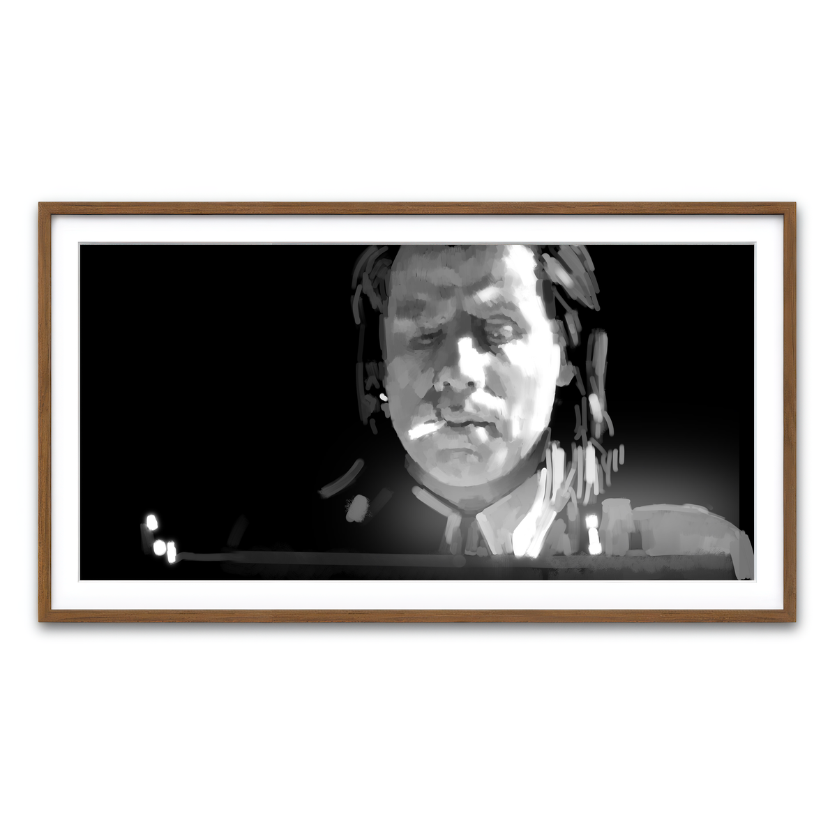 Framed Print 2x1 Walnut