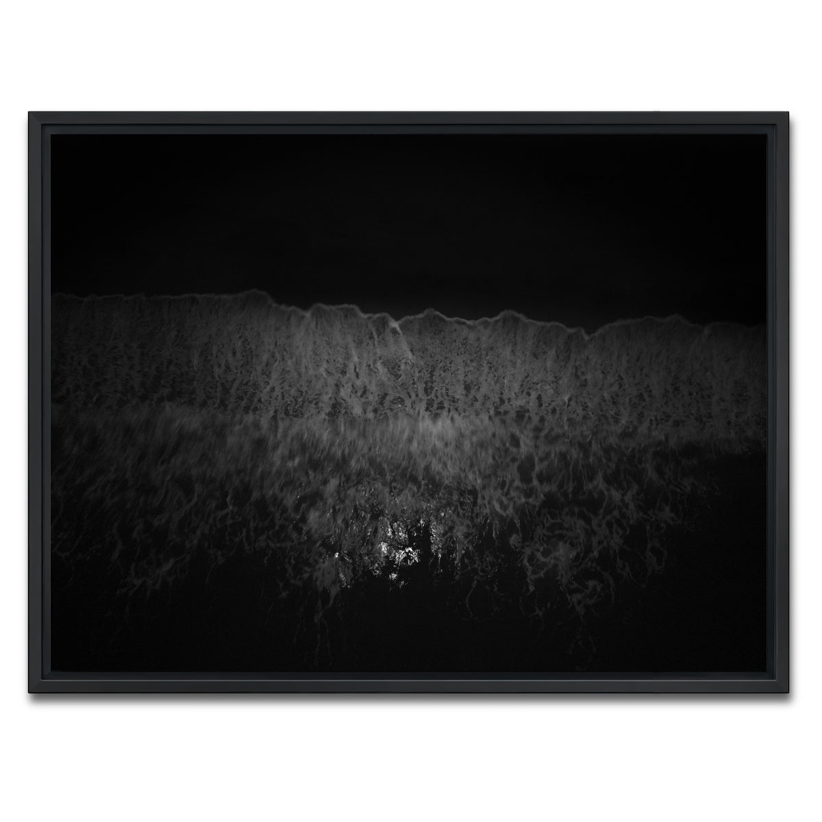 AUTO-MOCKUP WHITE | What the Tide Remembers | 1 Piece | Black Framed Canvas | group=4x3