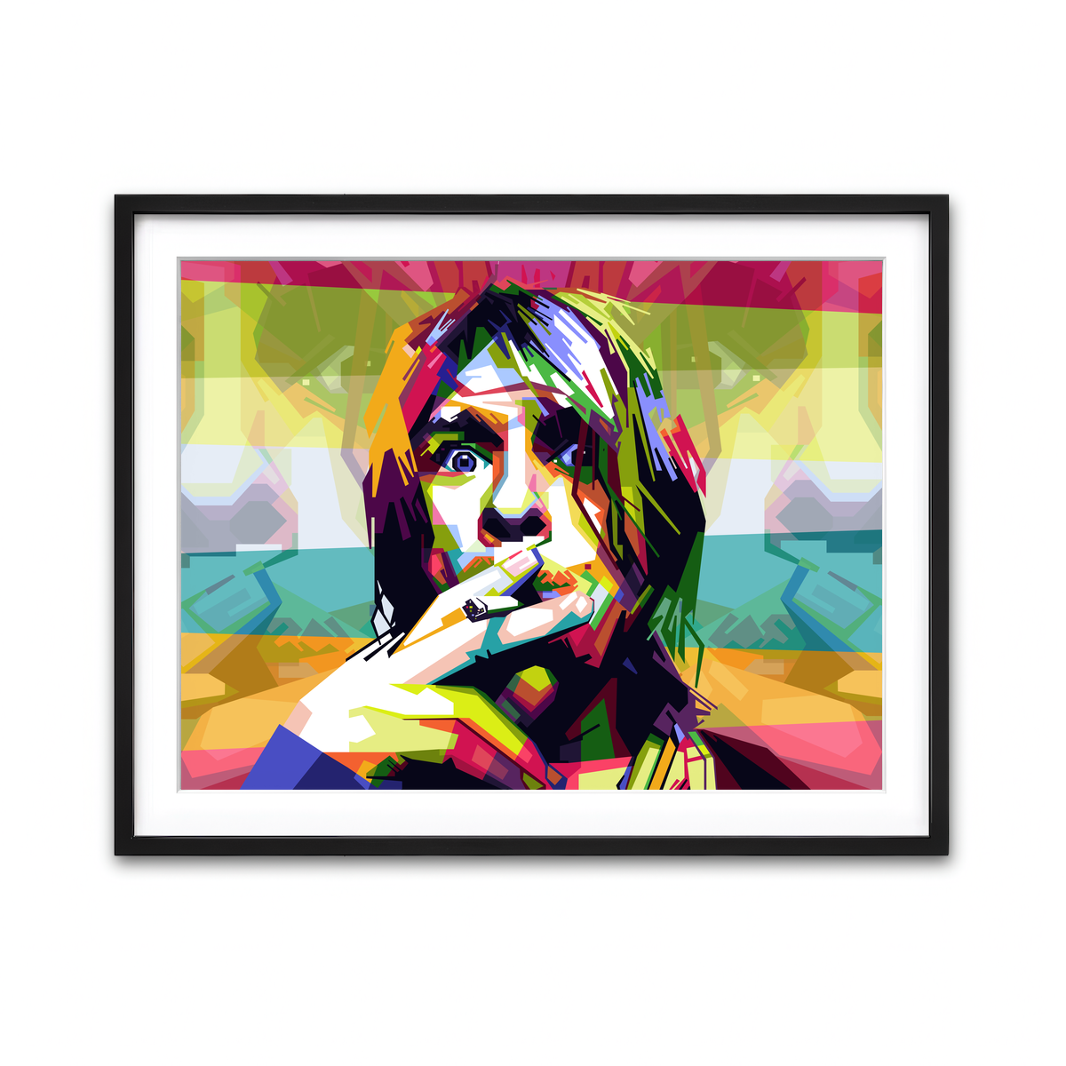 Framed Print 4x3 Black