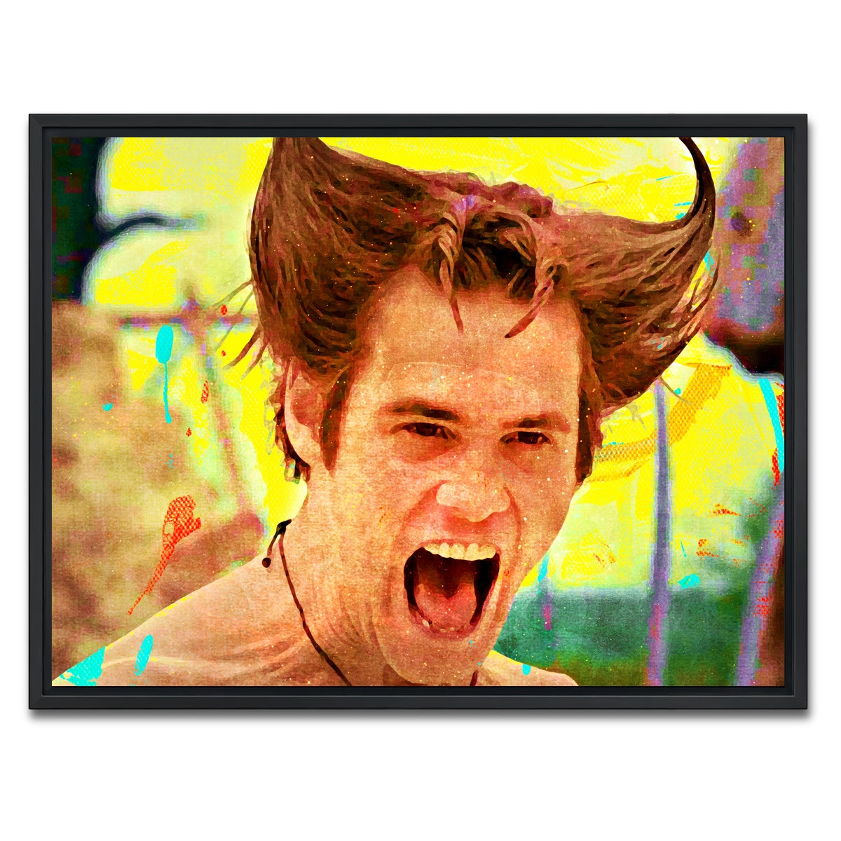 AUTO-MOCKUP WHITE | When Nature Calls | 1 Piece | Black Framed Canvas | group=4x3