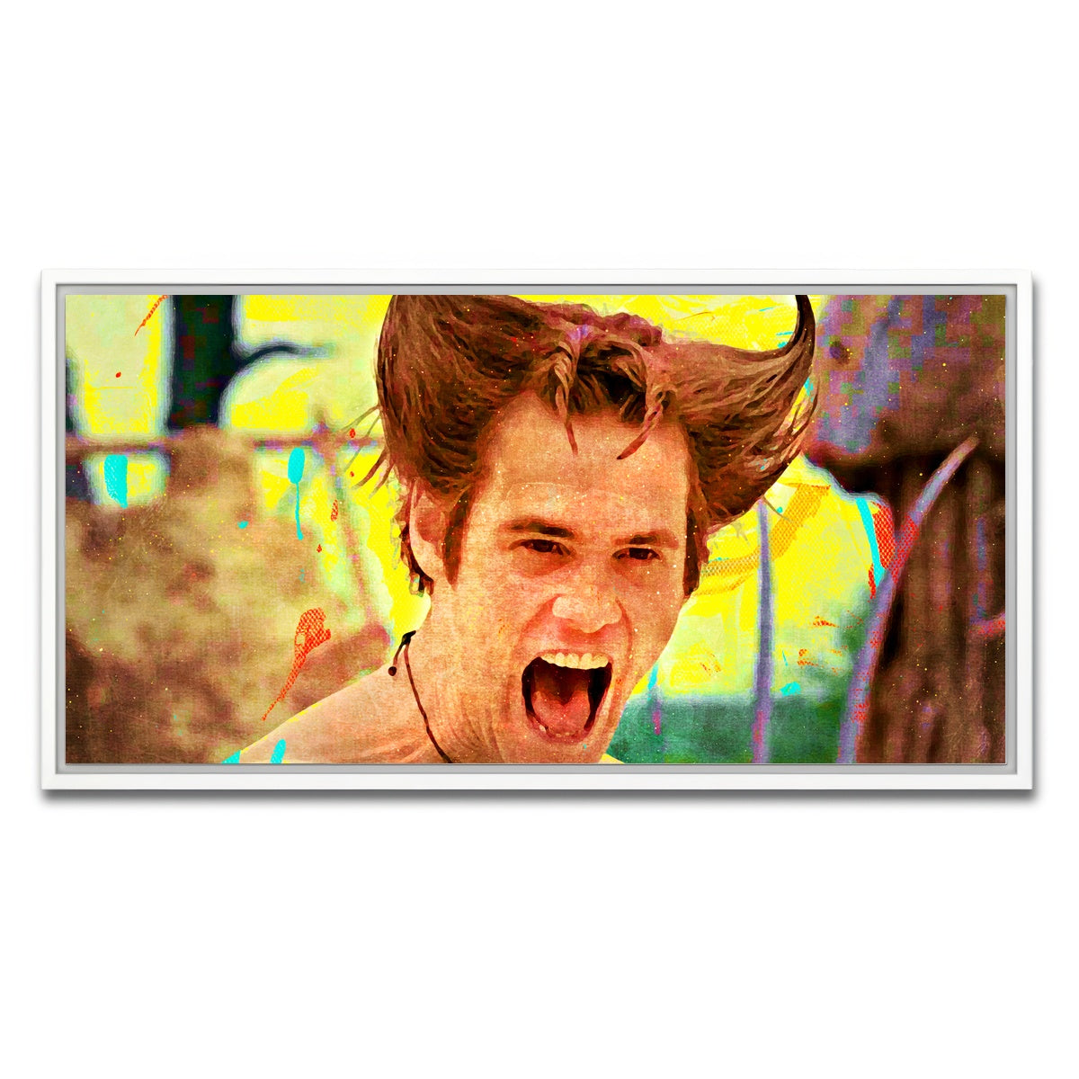 AUTO-MOCKUP WHITE | When Nature Calls | 1 Piece | White Framed Canvas | group=2x1