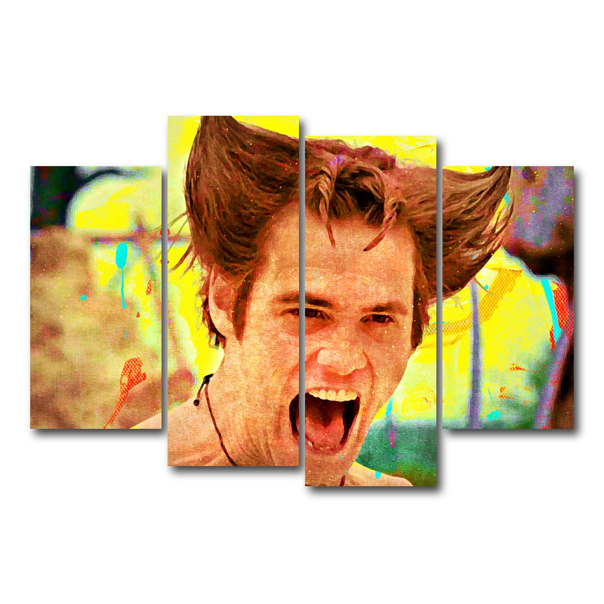 AUTO-MOCKUP WHITE | When Nature Calls | 4 Piece | Gallery Wrap Canvas | group=4_short