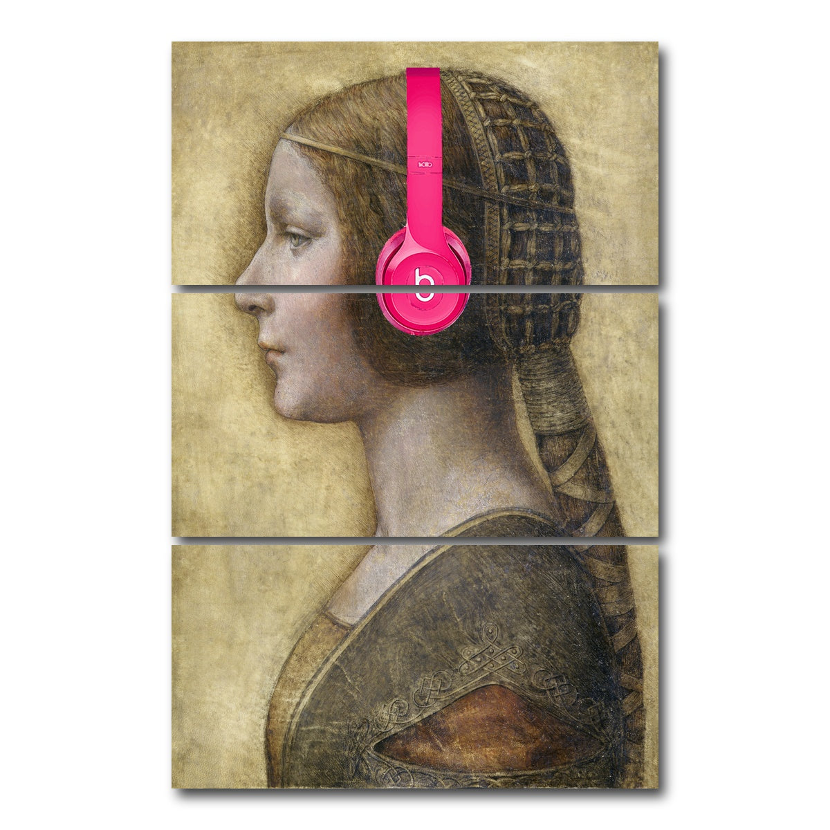 AUTO-MOCKUP WHITE | When in doubt chill out | 3 Piece | Gallery Wrap Canvas | group=12x24_stacked