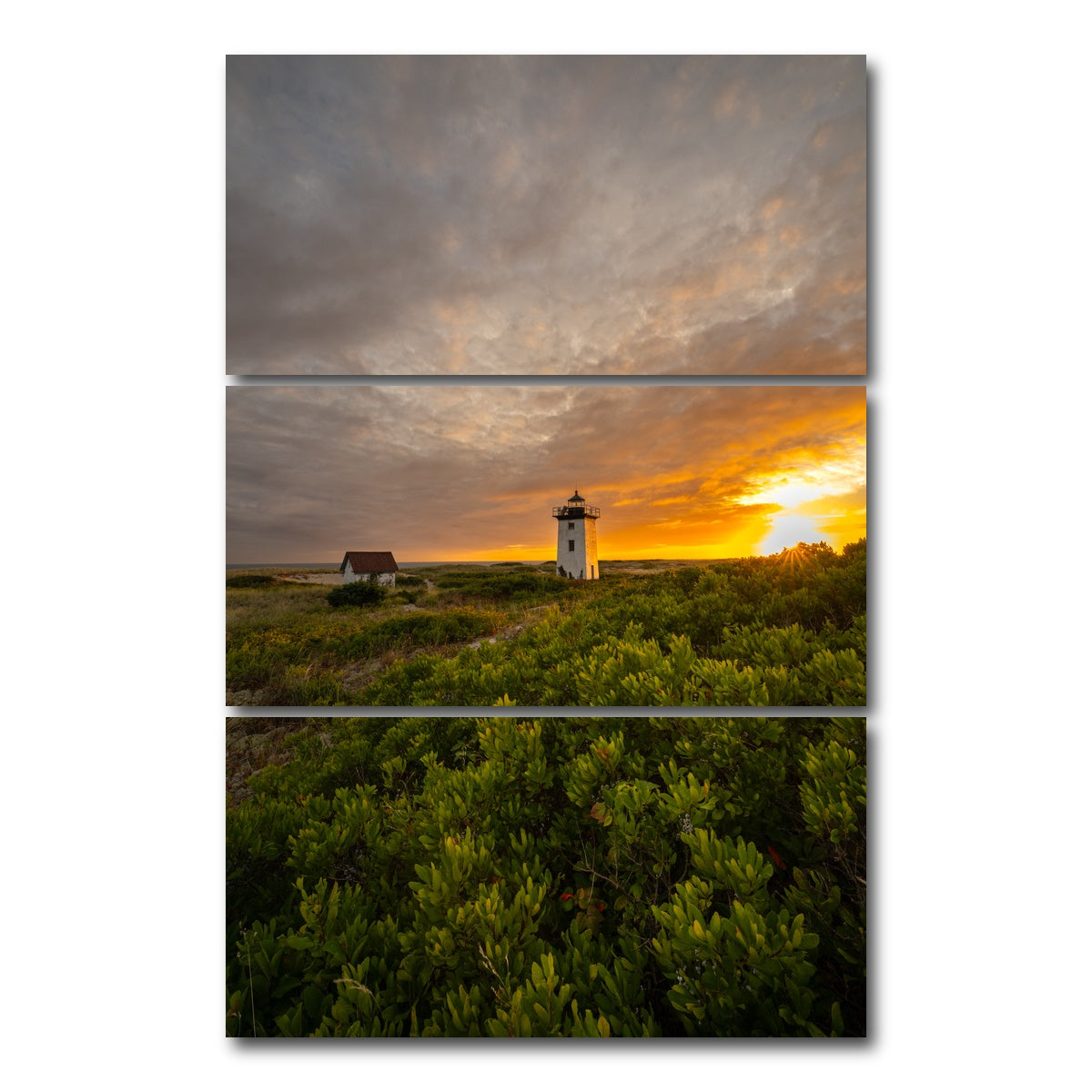AUTO-MOCKUP WHITE | When the Day Resists | 3 Piece | Gallery Wrap Canvas | group=12x24_stacked