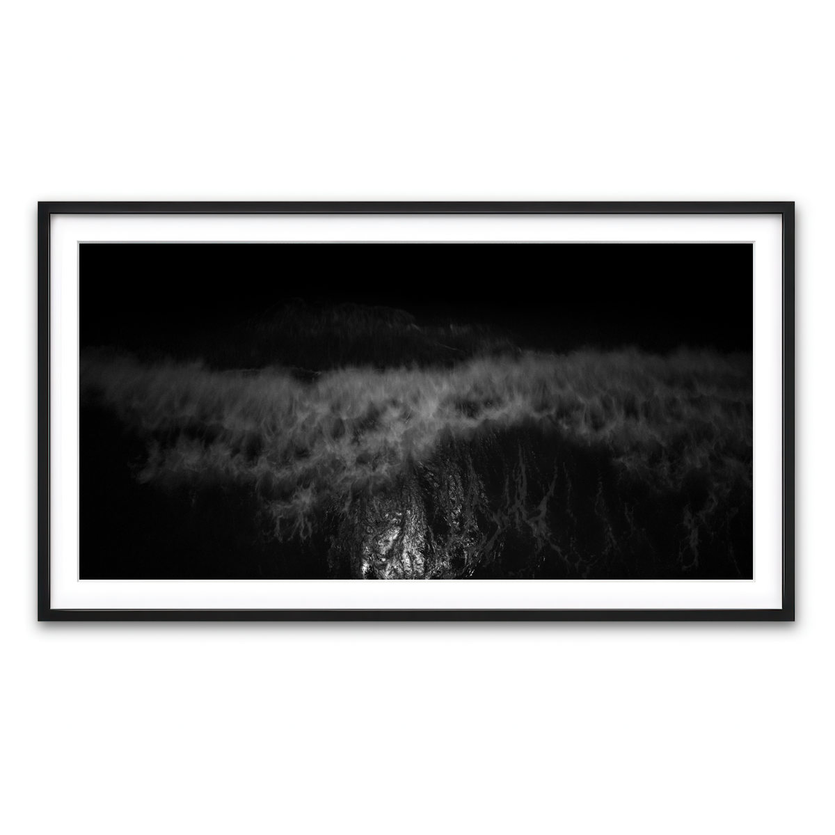 Framed Print 2x1 Black