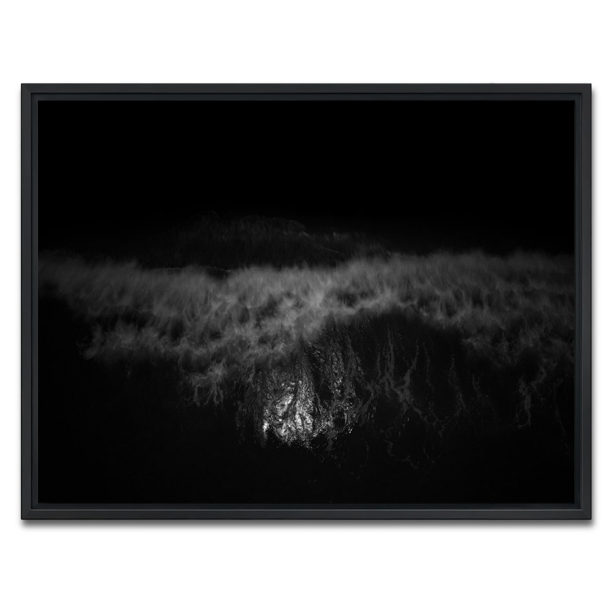 AUTO-MOCKUP WHITE | When the Night Listens | 1 Piece | Black Framed Canvas | group=4x3