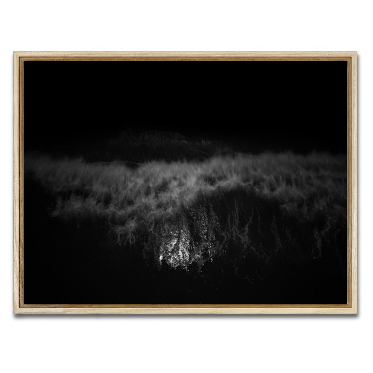 AUTO-MOCKUP WHITE | When the Night Listens | 1 Piece | Natural Framed Canvas | group=4x3