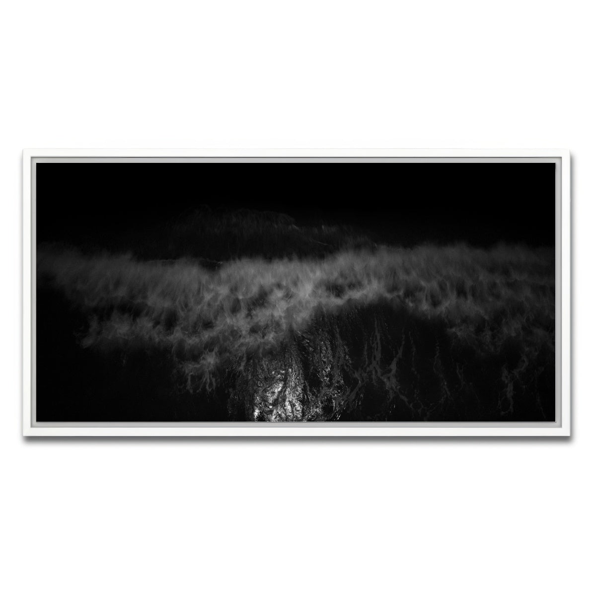 AUTO-MOCKUP WHITE | When the Night Listens | 1 Piece | White Framed Canvas | group=2x1