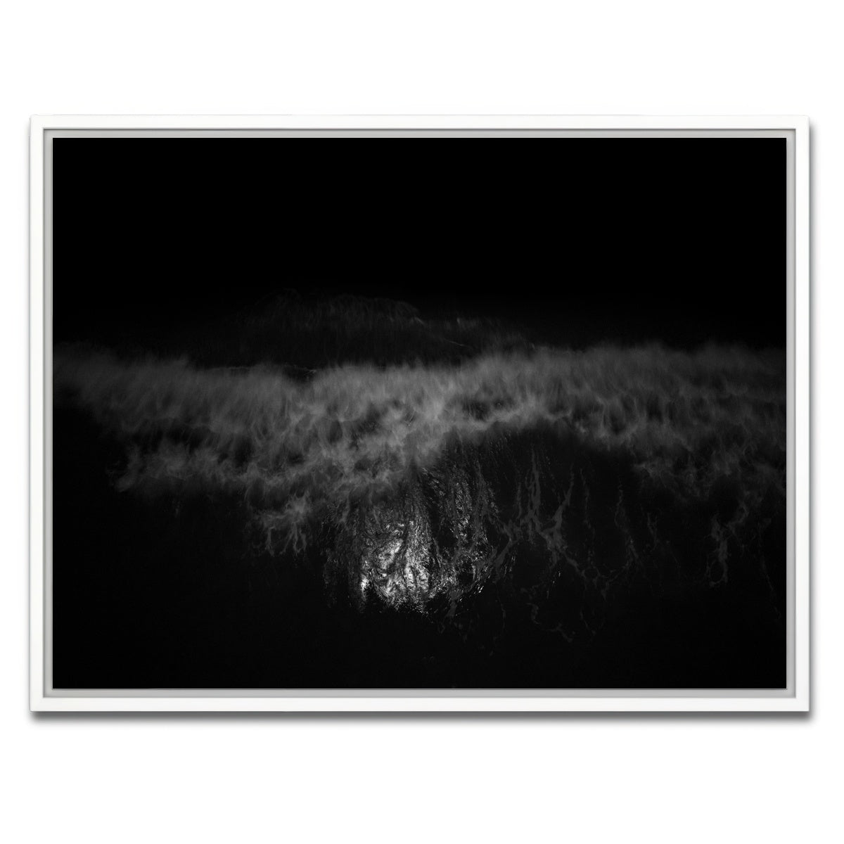 AUTO-MOCKUP WHITE | When the Night Listens | 1 Piece | White Framed Canvas | group=4x3