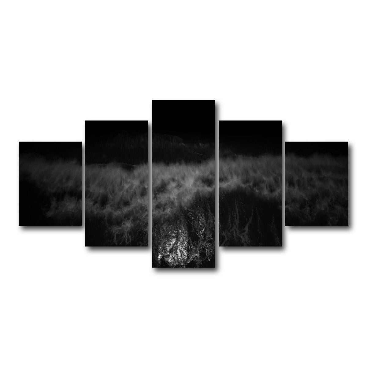 AUTO-MOCKUP WHITE | When the Night Listens | 5 Piece | Gallery Wrap Canvas | group=5_short