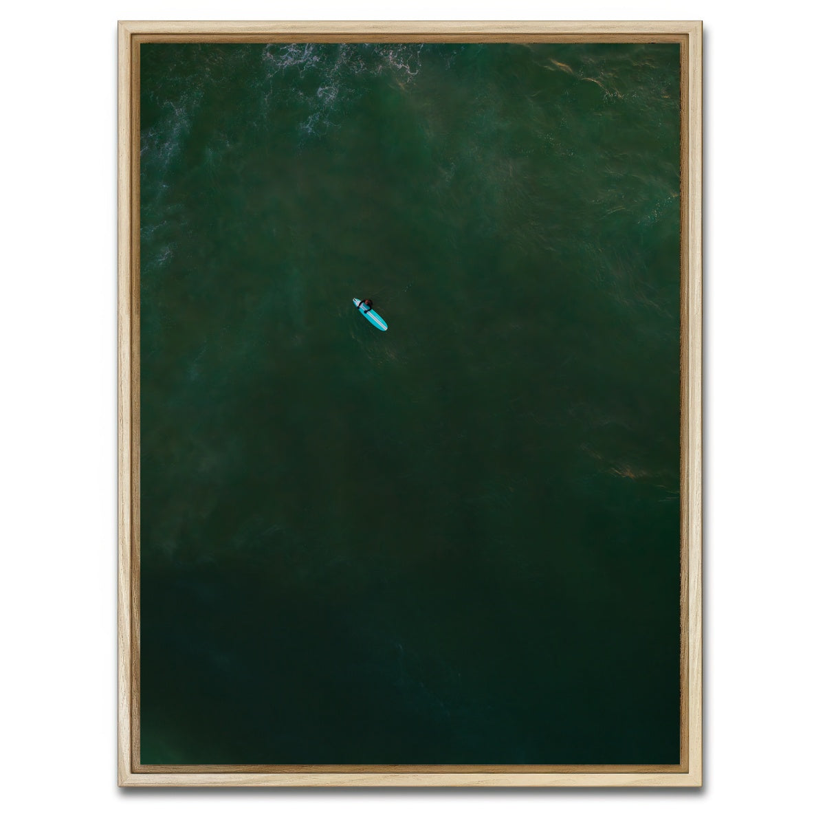 AUTO-MOCKUP WHITE | When the Ocean Asks Again | 1 Piece | Natural Framed Canvas | group=3x4