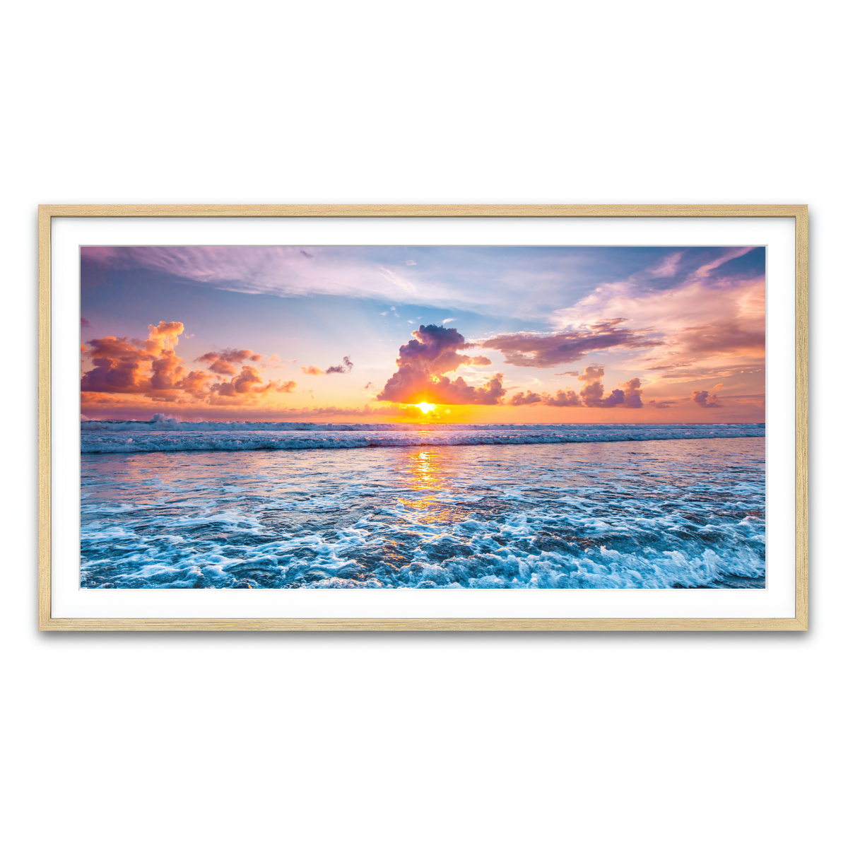 Framed Print 2x1 Natural