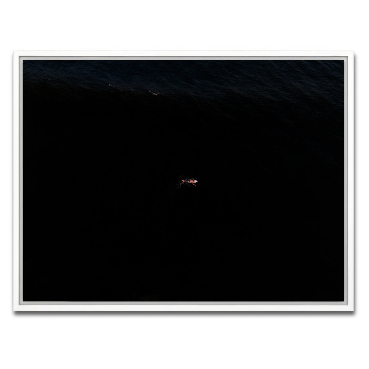 AUTO-MOCKUP WHITE | Where I Begin Again | 1 Piece | White Framed Canvas | group=4x3