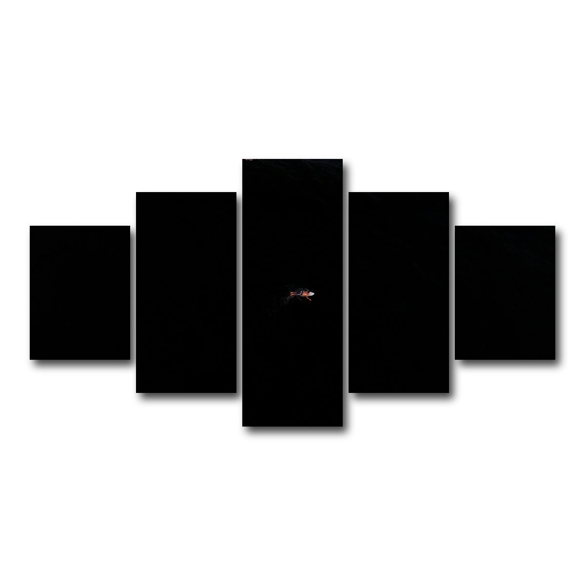 AUTO-MOCKUP WHITE | Where I Begin Again | 5 Piece | Gallery Wrap Canvas | group=5_short