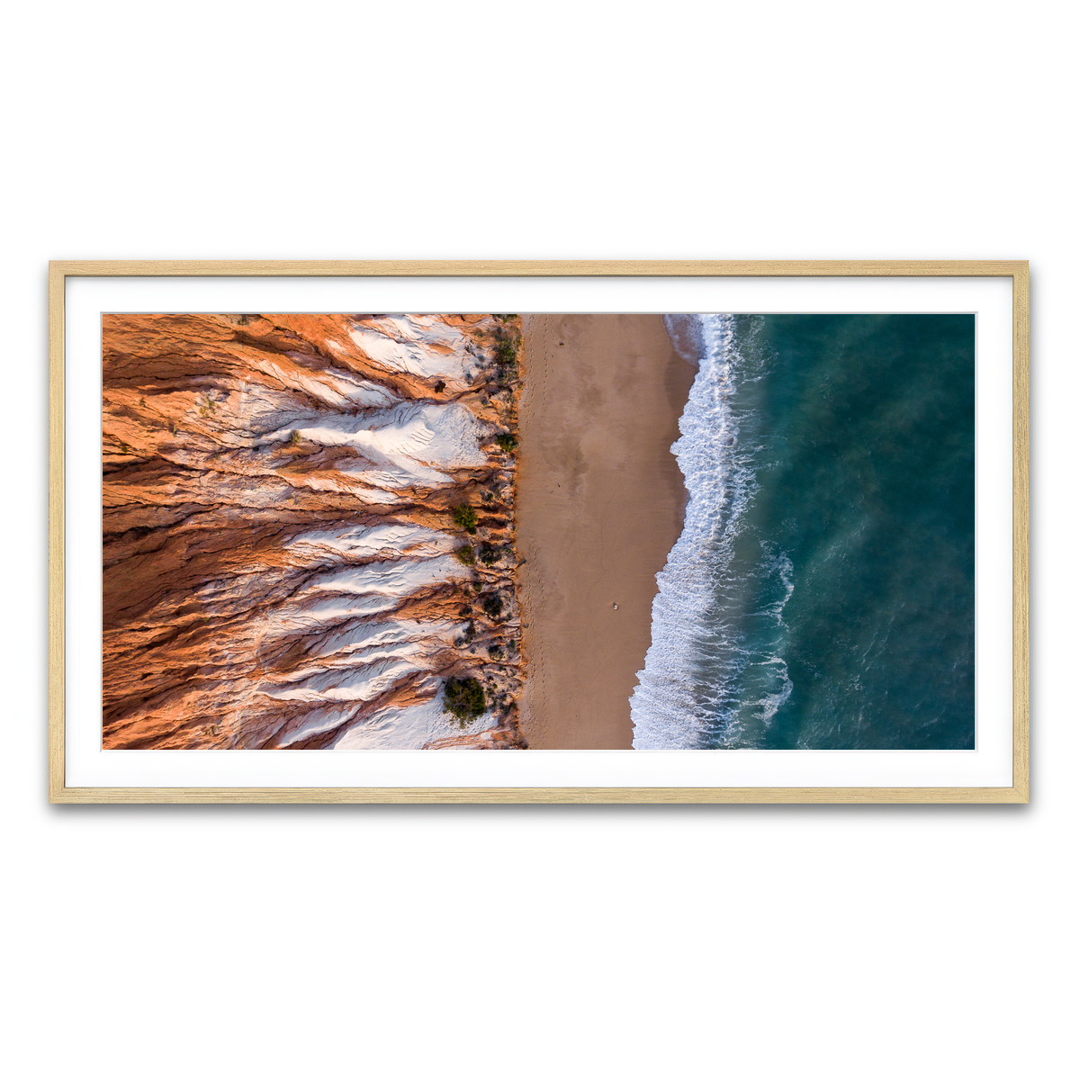 Framed Print 2x1 Natural