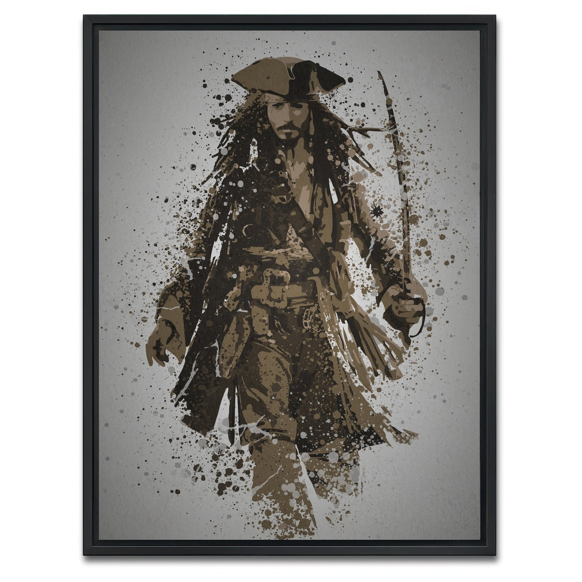 AUTO-MOCKUP WHITE | Where's The Rum Gone | 1 Piece | Black Framed Canvas | group=3x4