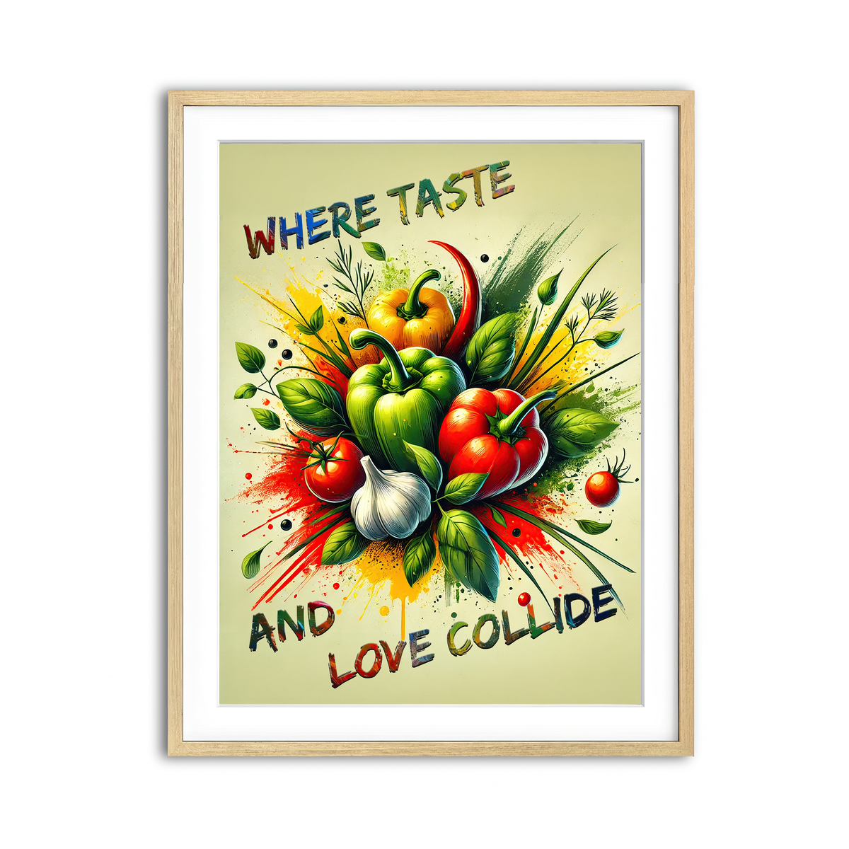 Framed Print 3x4 Natural