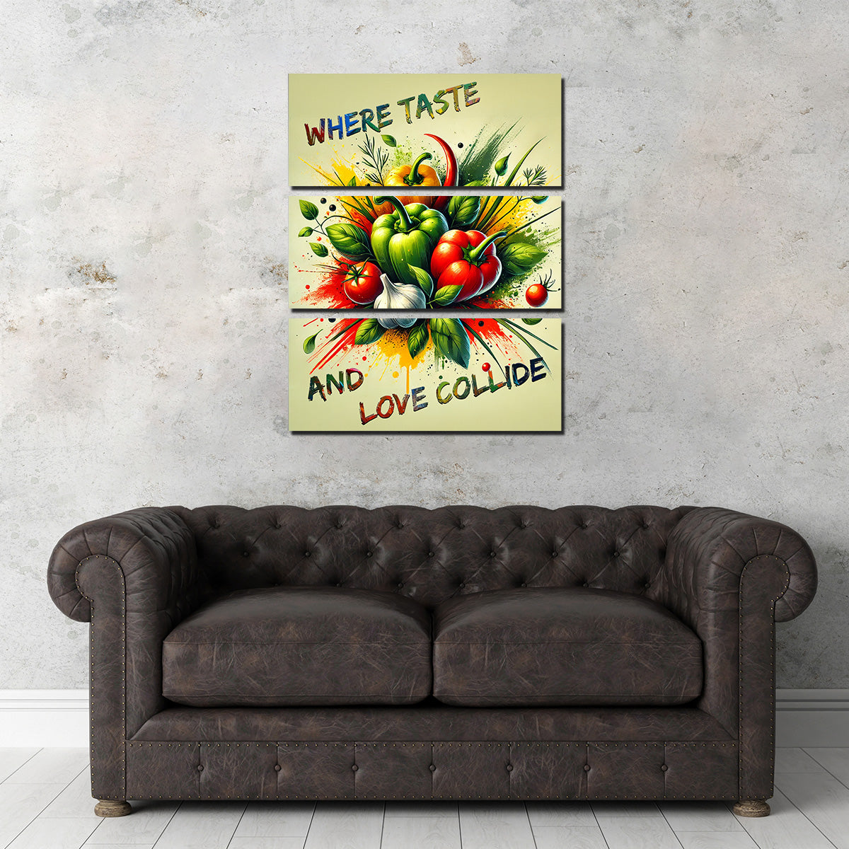 Where Taste and Love Collide Wall Art