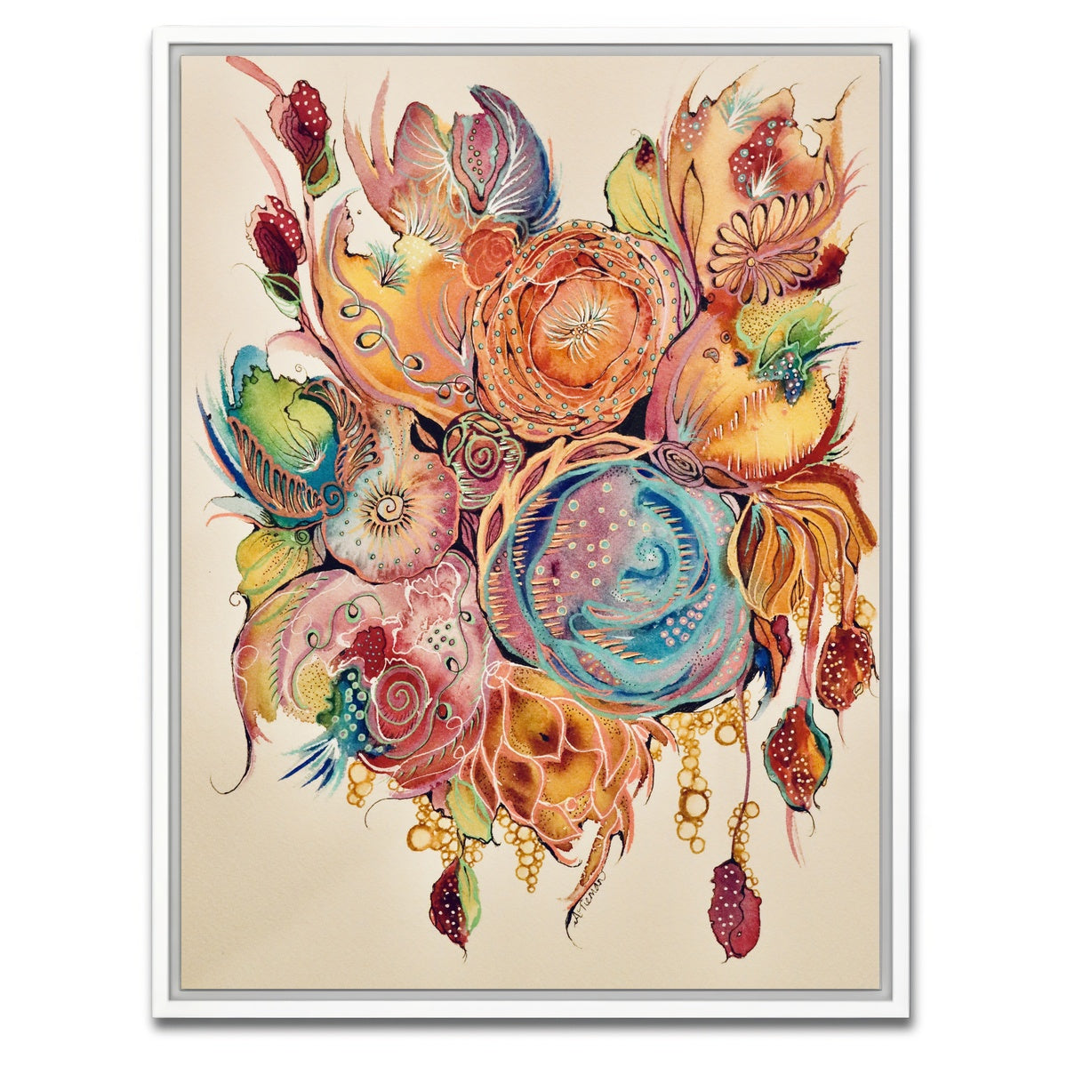 AUTO-MOCKUP WHITE | Whisper | 1 Piece | White Framed Canvas | group=3x4