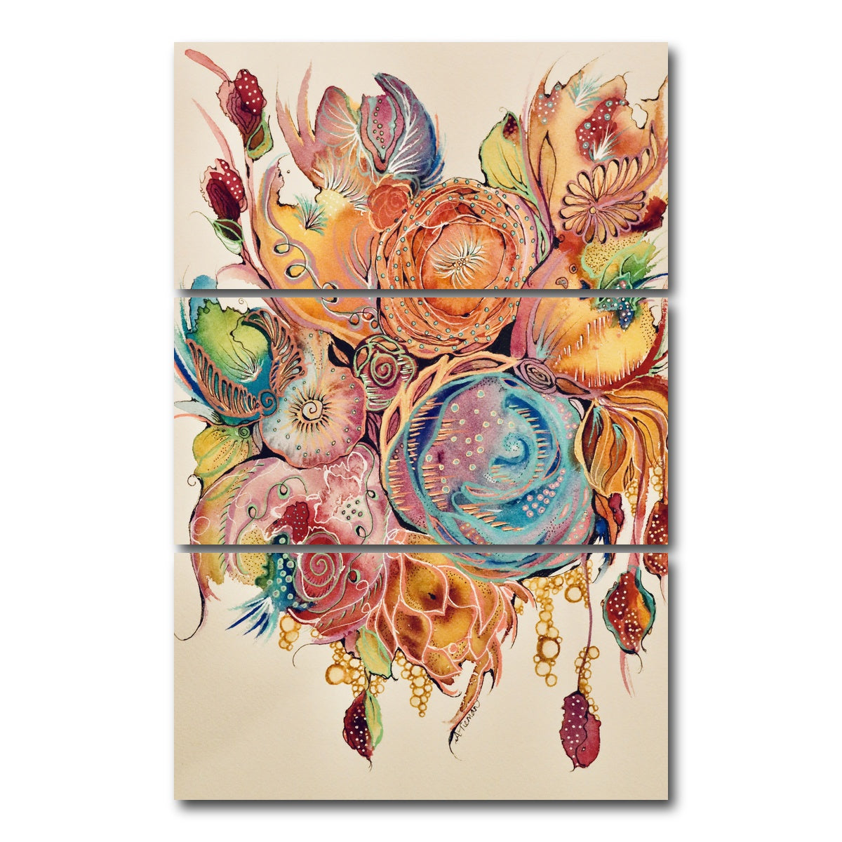 AUTO-MOCKUP WHITE | Whisper | 3 Piece | Gallery Wrap Canvas | group=12x24_stacked