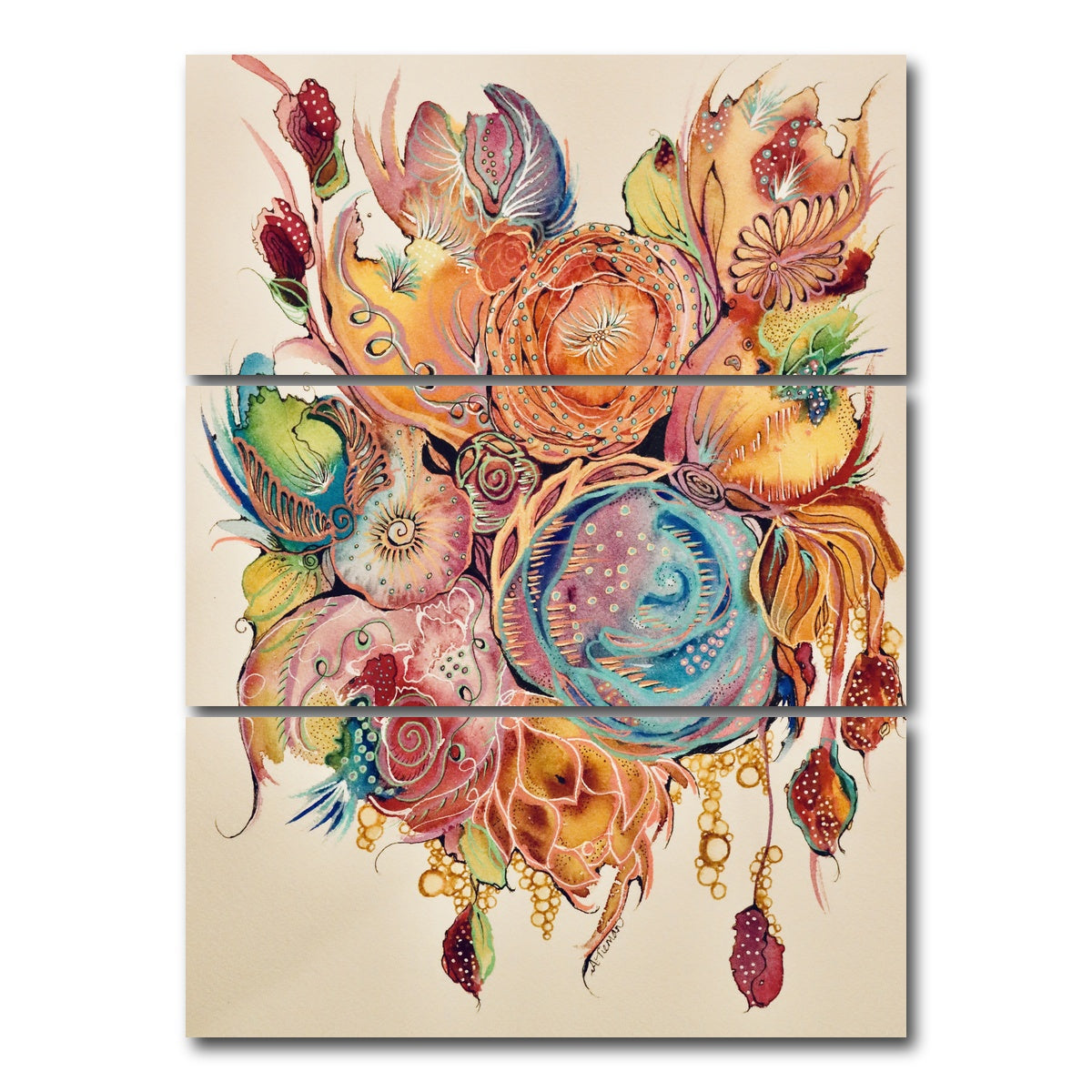 AUTO-MOCKUP WHITE | Whisper | 3 Piece | Gallery Wrap Canvas | group=8x18_stacked