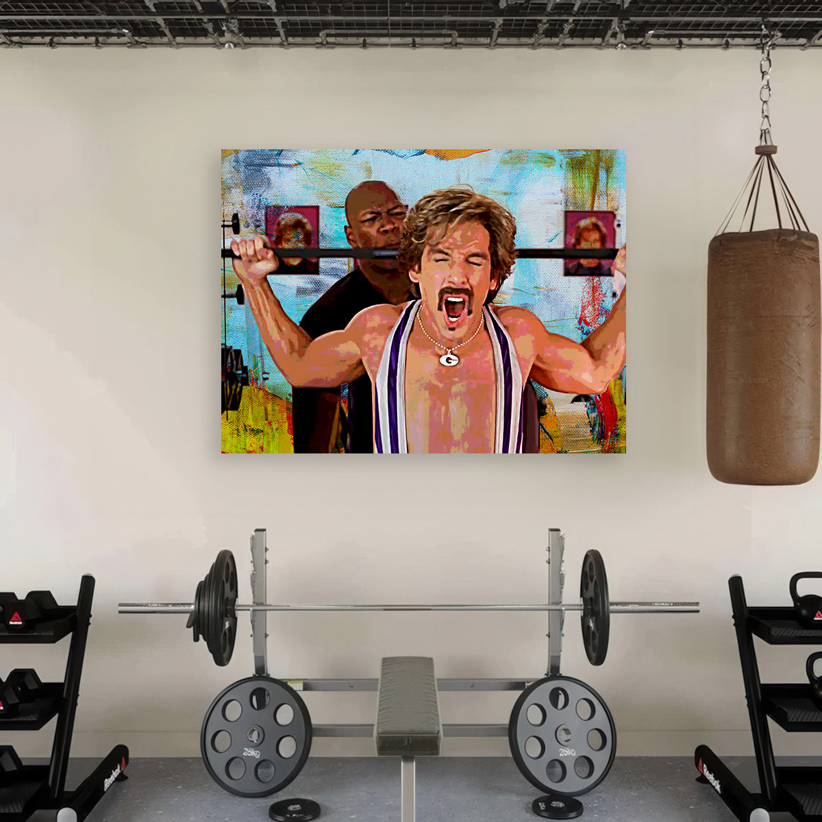 Dodgeball White Goodman Wall Art