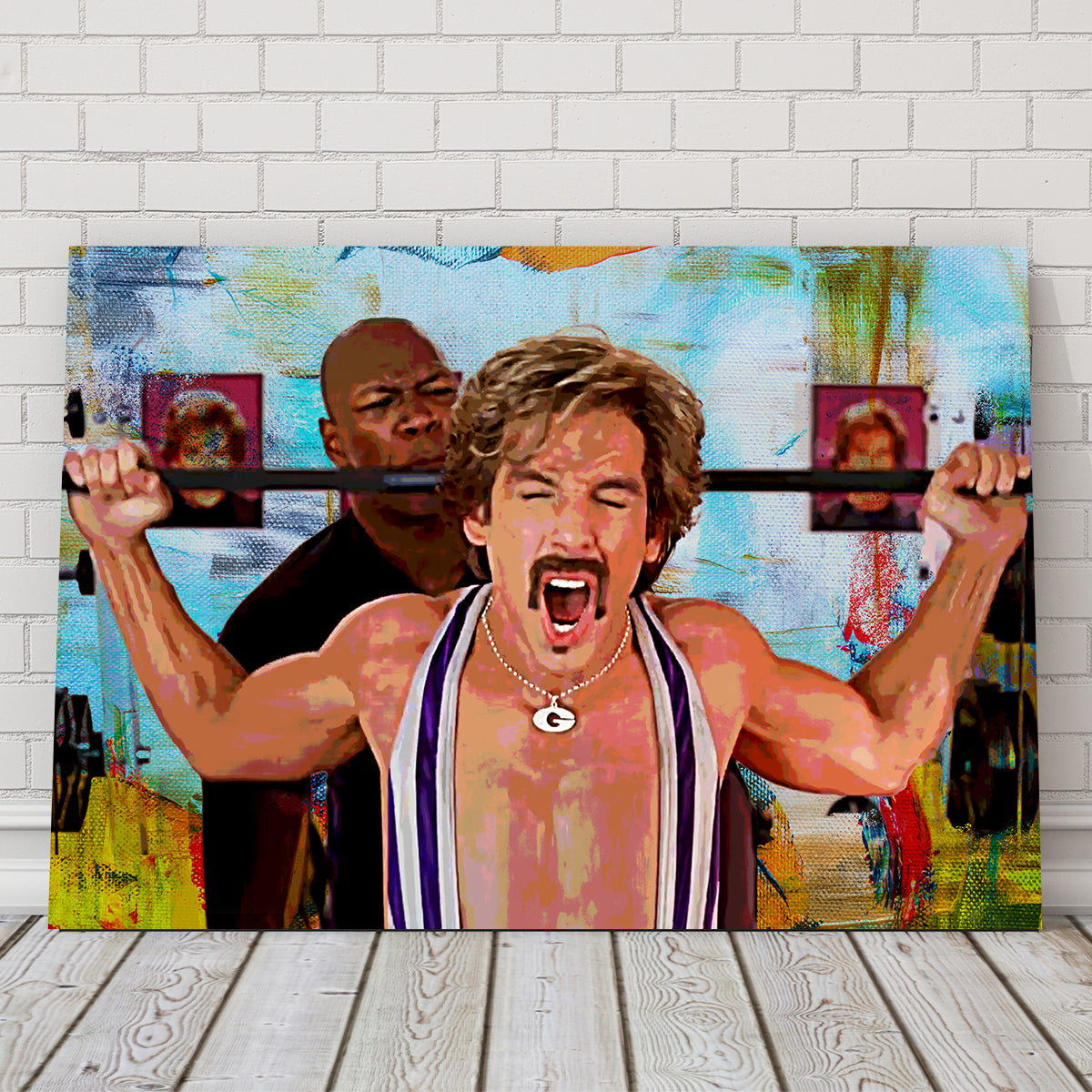 Dodgeball White Goodman Wall Art