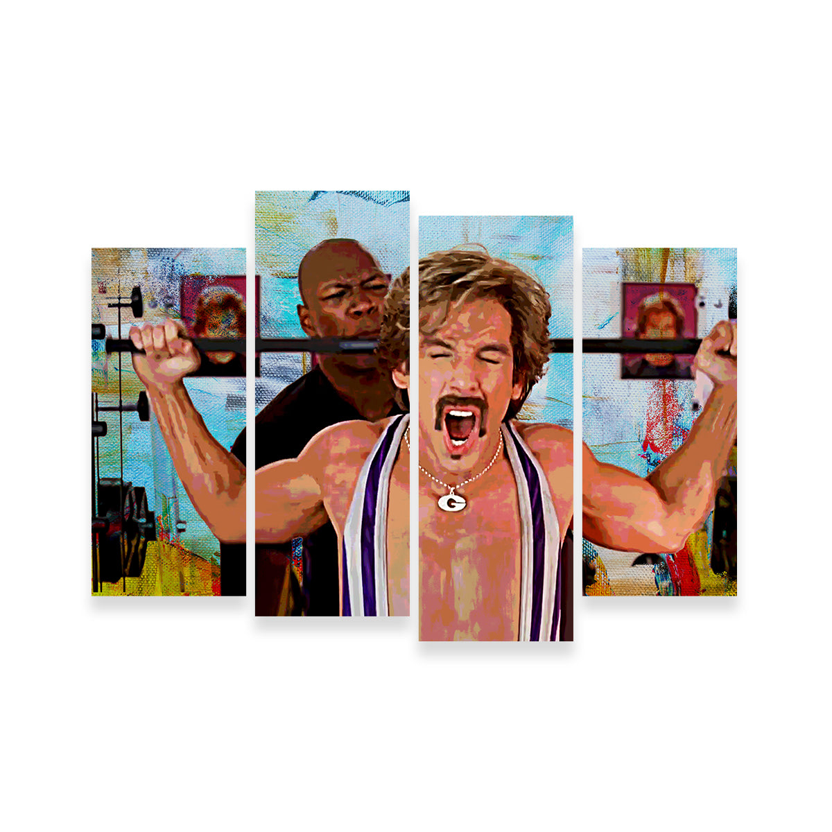 Dodgeball White Goodman Wall Art