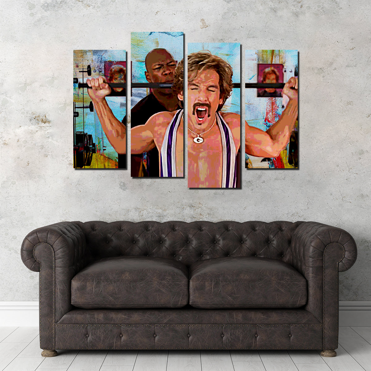 Dodgeball White Goodman Wall Art