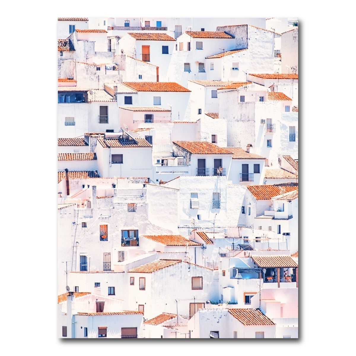 AUTO-MOCKUP WHITE | White Houses | 1 Piece | Gallery Wrap Canvas | group=3x4