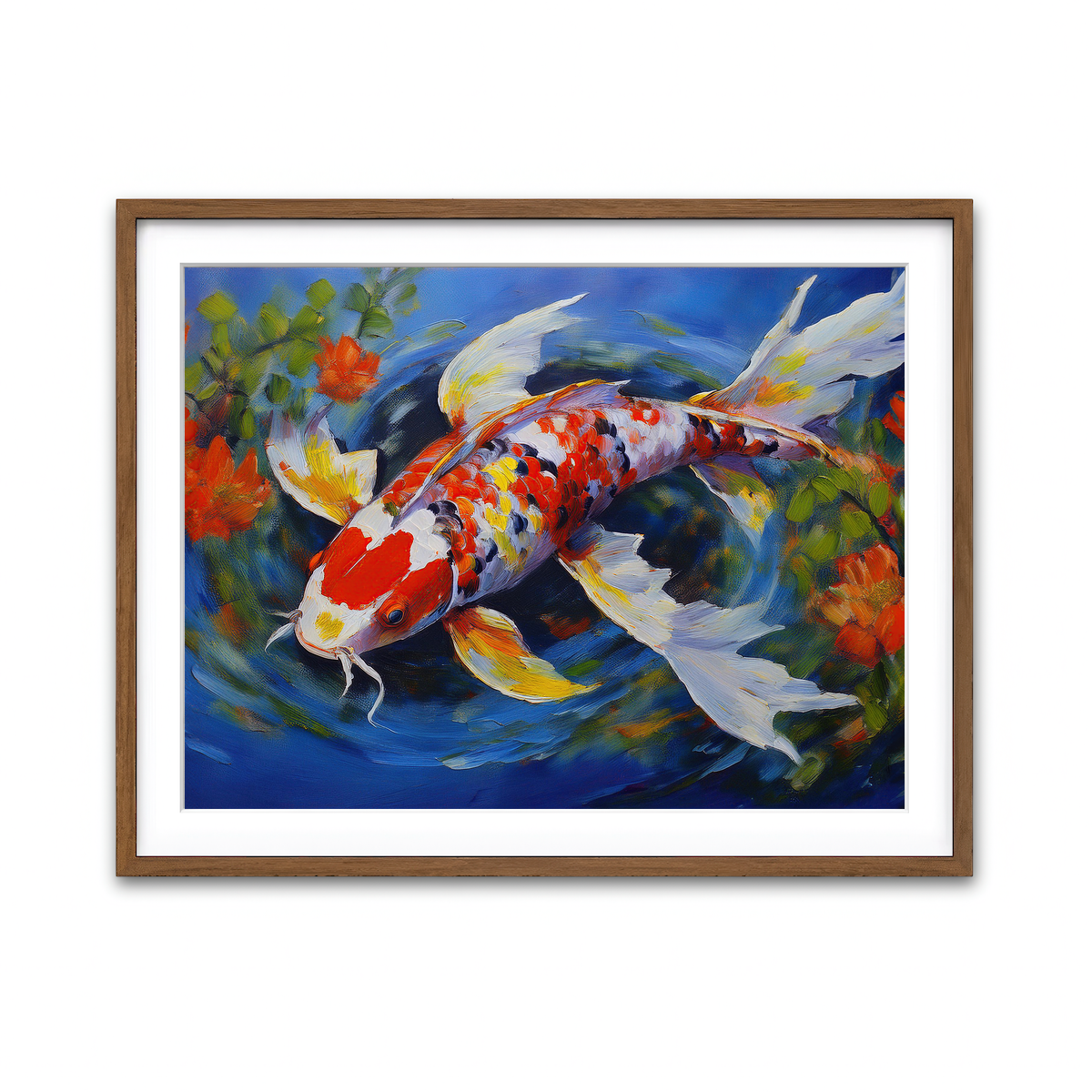 Framed Print 4x3 Walnut