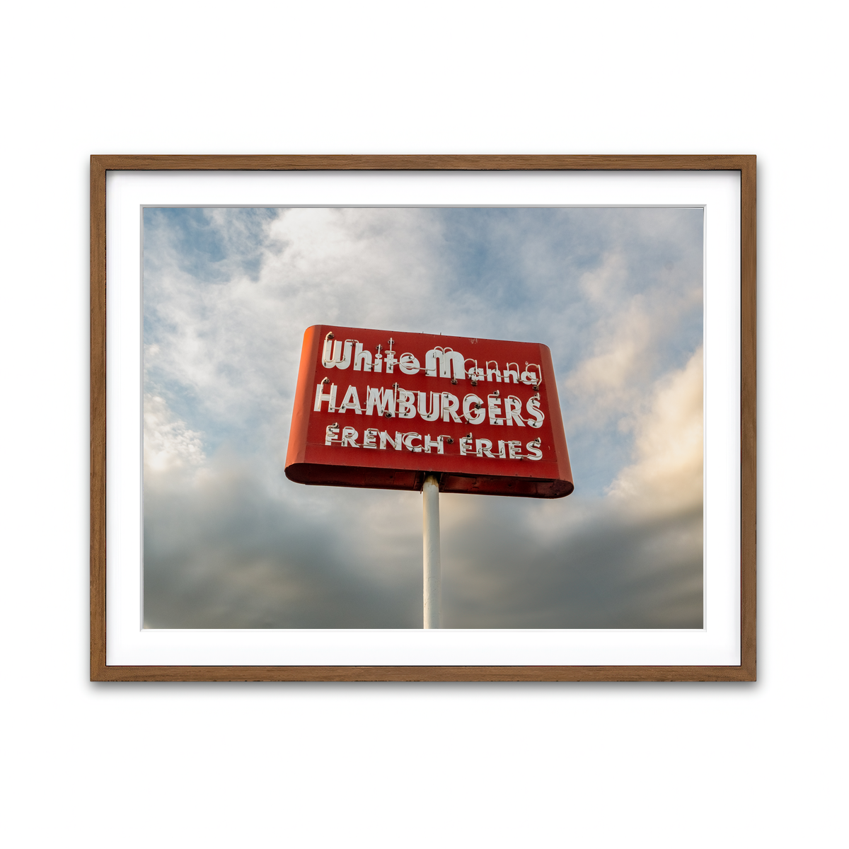 Framed Print 4x3 Walnut