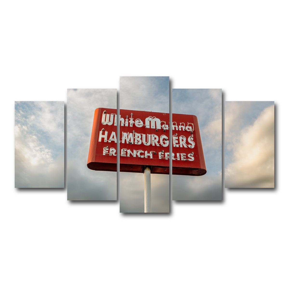 AUTO-MOCKUP WHITE | White Manna | 5 Piece | Gallery Wrap Canvas | group=5_normal