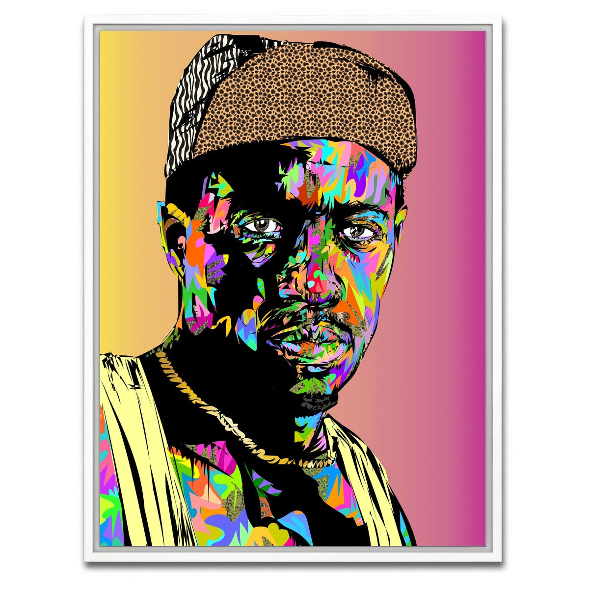 AUTO-MOCKUP WHITE | White Men Can't Jump | 1 Piece | White Framed Canvas | group=3x4