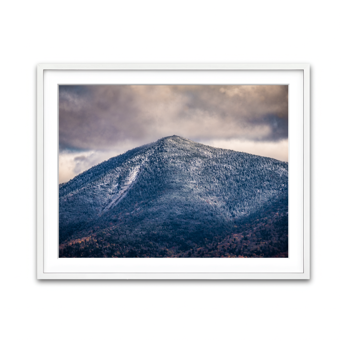 Framed Print 4x3 White