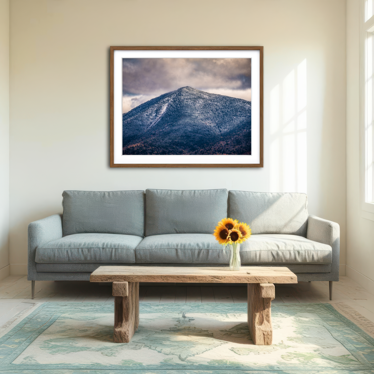 AUTO-MOCKUP ROOM | White Mountain Wall Art