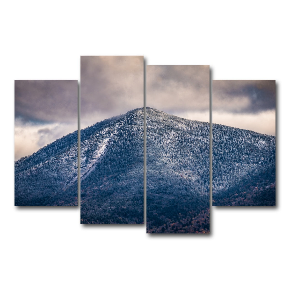 AUTO-MOCKUP WHITE | White Mountain | 4 Piece | Gallery Wrap Canvas | group=4_short