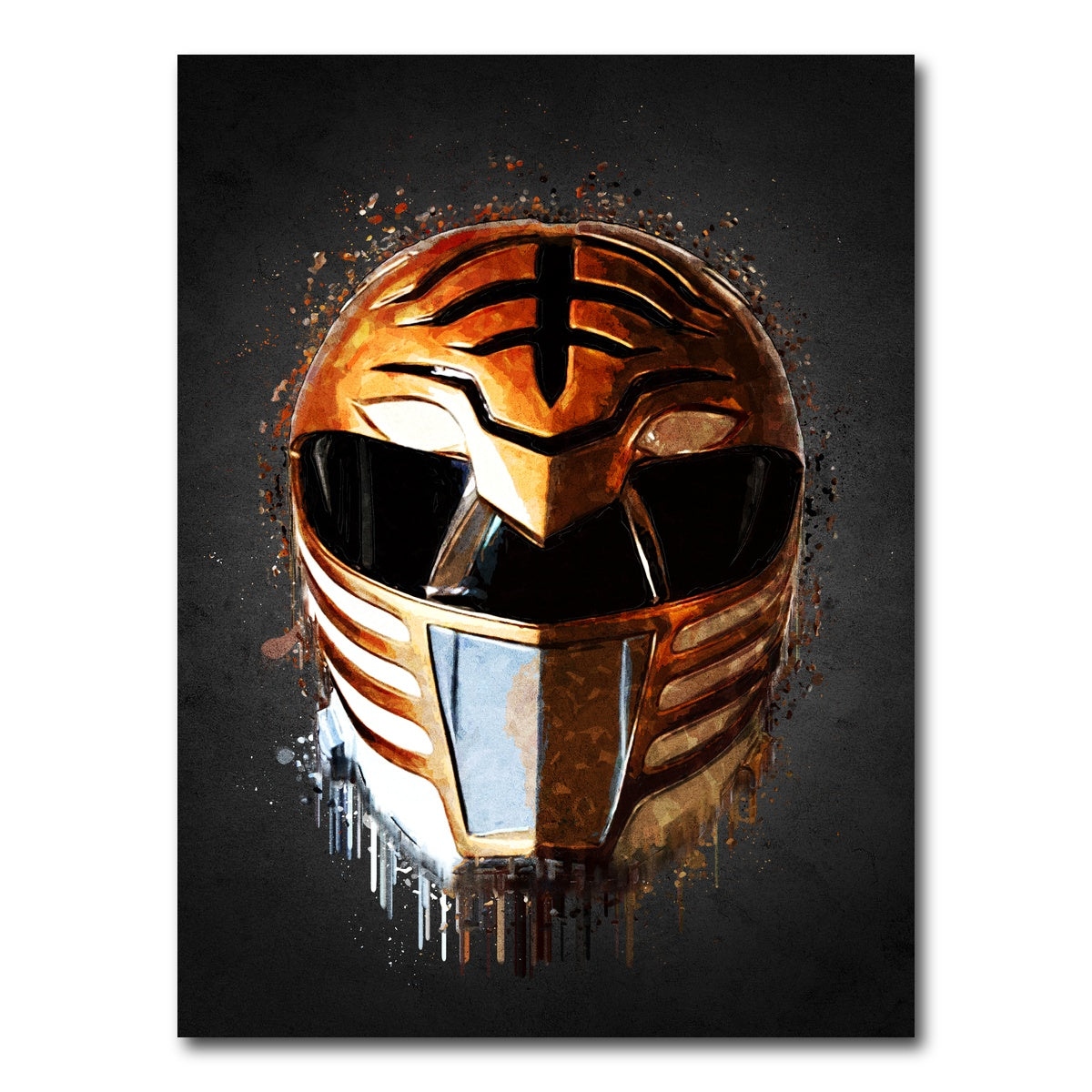 AUTO-MOCKUP WHITE | White Ranger Portrait | 1 Piece | Gallery Wrap Canvas | group=3x4