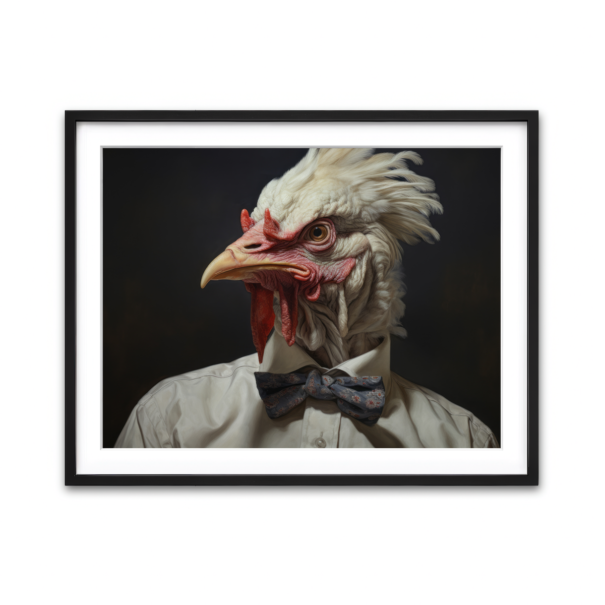 Framed Print 4x3 Black