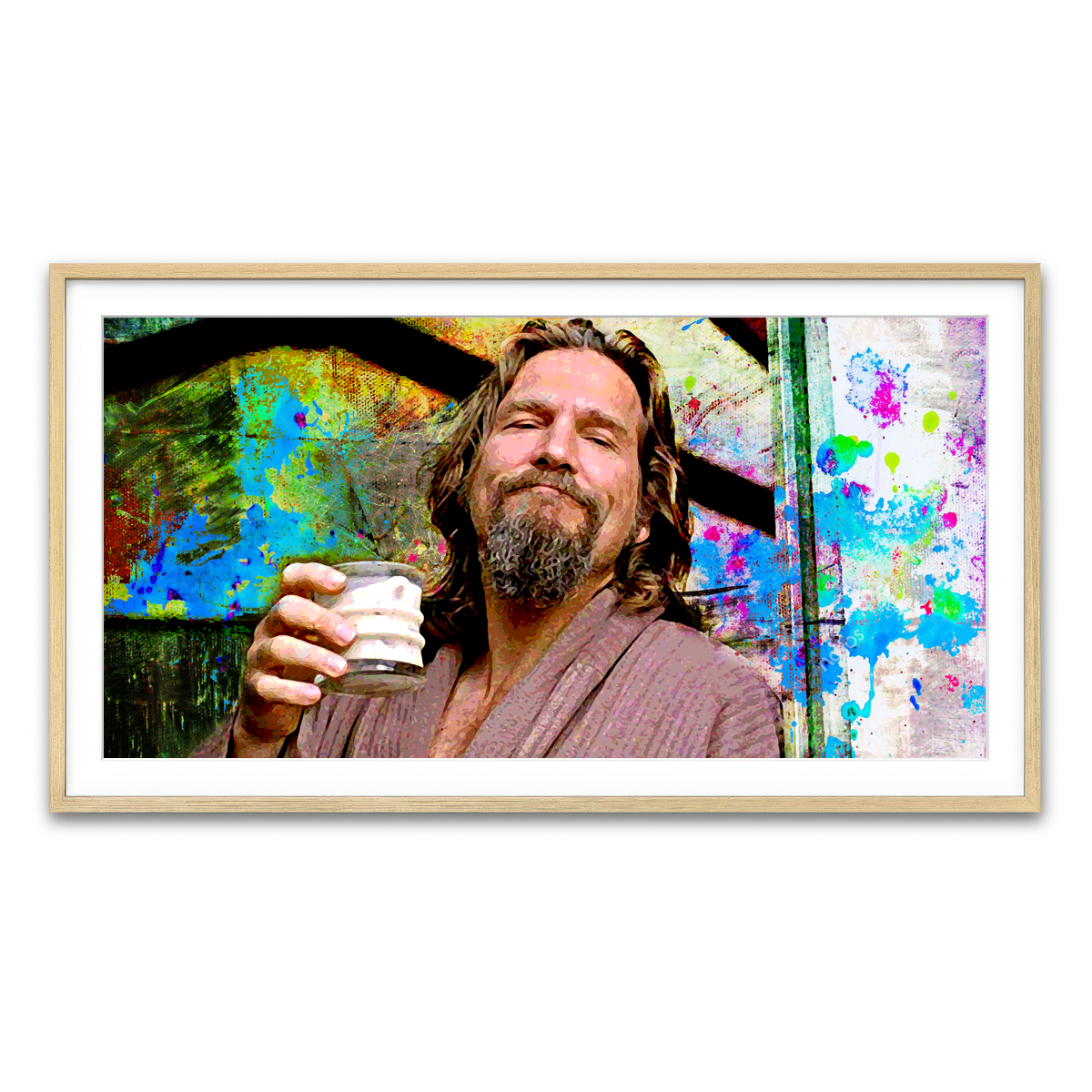 Framed Print 2x1 Natural